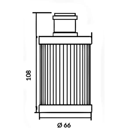 Motorfiets oliefilter Ufi Filters Piaggio Porter
