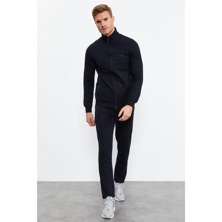 Heren Sweatshirt en Broeken Set met Ritsfront