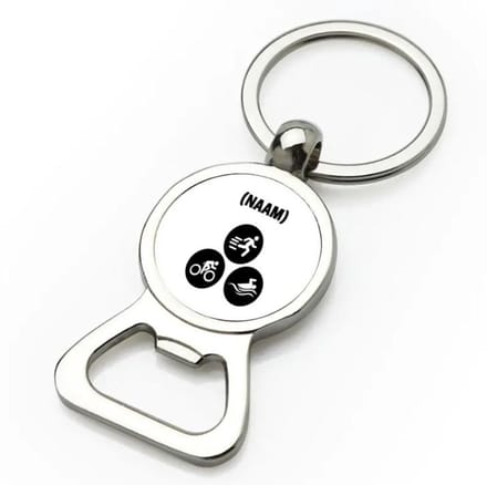 Akyol - triathlon flesopener - Sport - sporter - thriathlon - 9 bij 3 cm