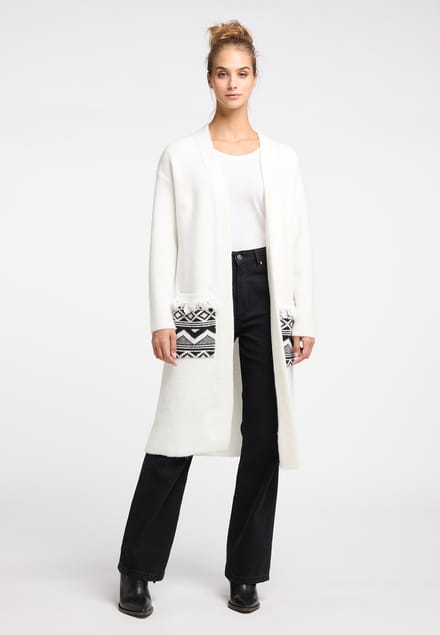 IZIA gebreid vest lomasi