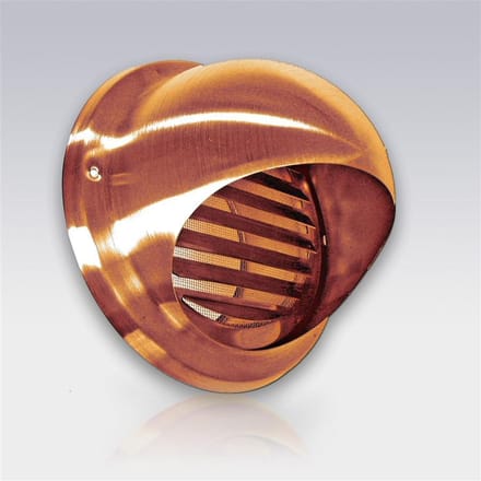 Weha Bolrooster Ø125mm, koper