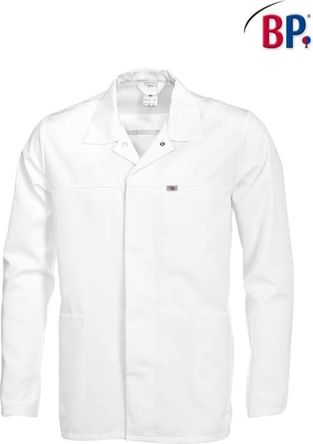 BP 1670-500-21 Jack Zorgjas voor haar & hem - wit - S