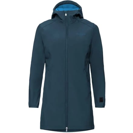 Vaude Moena Softshell Parka Blauw 42 Vrouw