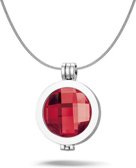 Montebello Ketting Juli - Geboortesteen - ∅35mm - Coin - 61+5cm