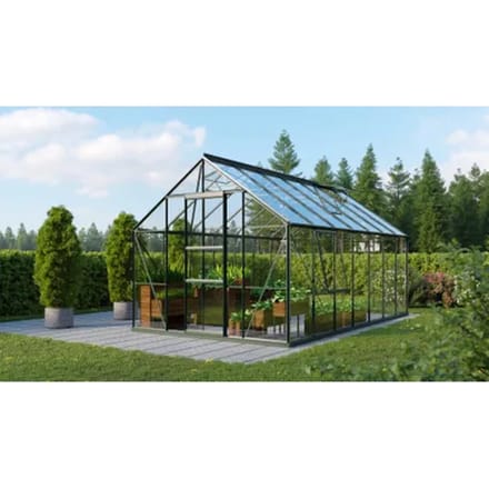 Vitavia Tuinkas Meridian 1 11500 - Veiligheidsglas 3mm - Smaragd - 257x445x232cm