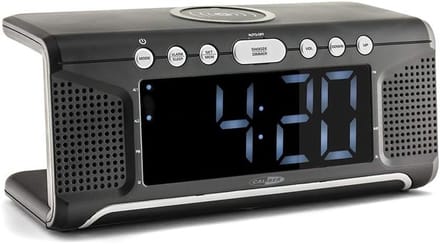 Digitale Wekker met FM Radio en Draadloos Opladen