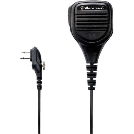 Midland MA-25M Waterproof Speakermicrofoon Waterproof C1129 voor Motorola portofoon 2pins