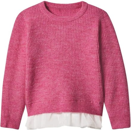 LUPILU Gebreide kinder trui (Roze, 122/128)