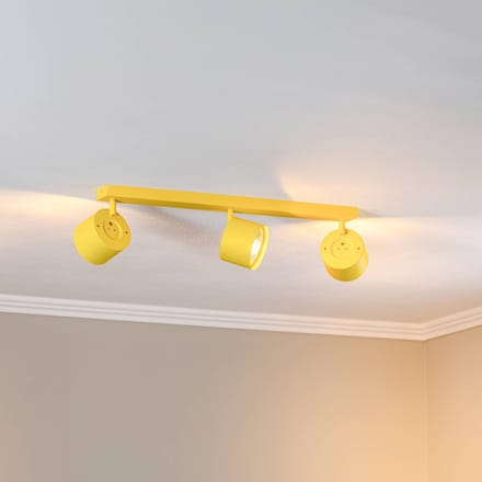 Argon Plafondspot Chloe verstelbaar 3-lamps, geel