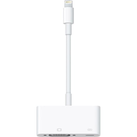 Apple - Adapter - lightning naar VGA - Wit