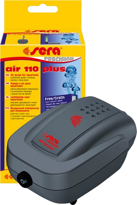 Sera air 110 plus - Aquarium Pomp - Type: Luchtpomp - 1 uitgang - 110 liter/uur
