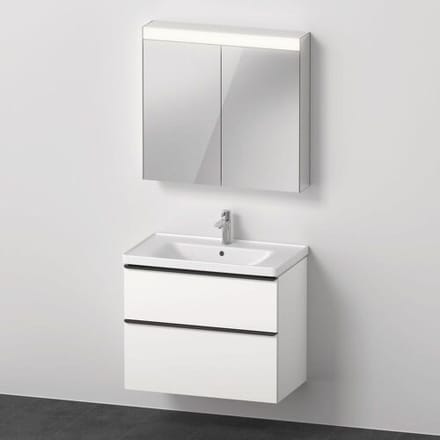 Duravit D-Neo furniture set with mirror cabinet 80 cm DE011601818