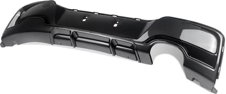 Achterdiffuser - Carbon Look - PRE-LCI 125 Look - Voor BMW 1 Serie F20/F21 (2011-2015) - Auto Accessoires