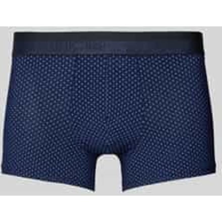 HOM - Max Boxer Briefs (1-pack) - Heren Boxer microfiber - Navy dessin - Maat M