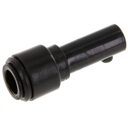 10mm x 12mm POM Insteekfitting Plug NBR
