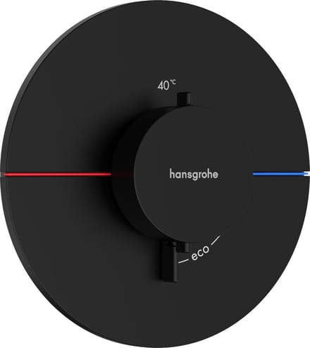 Hansgrohe ShowerSelect Comfort S Afbouwdeel Inbouwthermostaat Mat Zwart