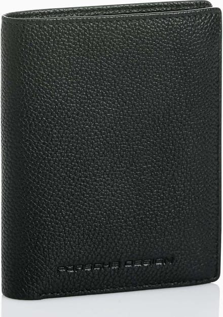 PORSCHE DESIGN Leren Kaarthoes Voyager Billfold 11 Black Zwart