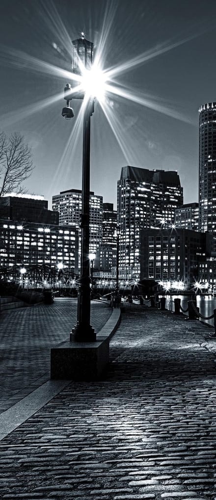 City Skyline Photo Wallcovering