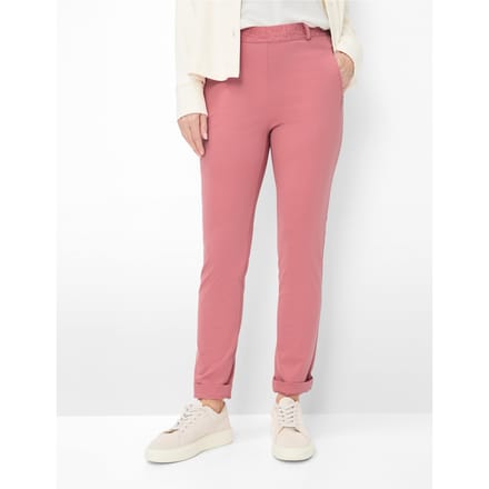 Raphaela by Brax Dames Broek  Style LILLYTH CHERRY BLOSSOM, lichtrood, maat 42K