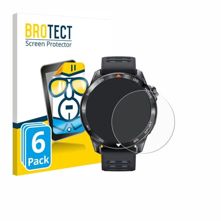 BROTECT - Screenprotector voor Xiaomi Mibro GS Pro 2 - Folie Beschermfolie transparant 6 Stuks