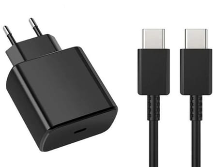 USB C Adapter 45W snellader met USB C naar USB C - 1M kabel