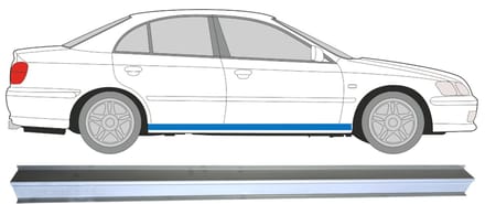 Reparatiepaneel bovenste deel dorpel voor Honda Accord 1998-2002