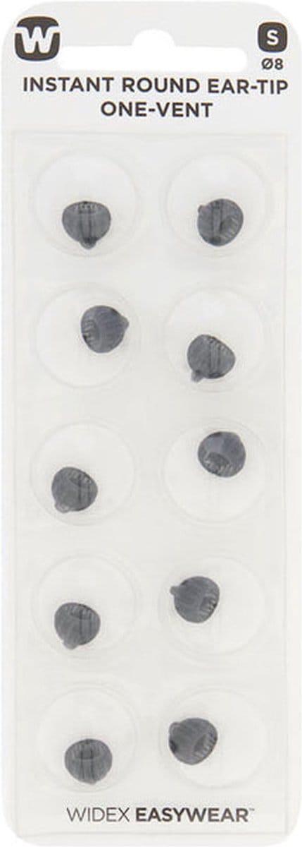 Widex Instant Round one vent ear tip S