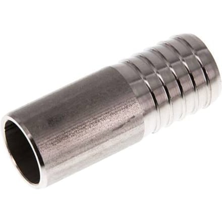 25 mm & 26.9 mm RVS 1.4571 Slangpilaar Lasverbinding 70mm