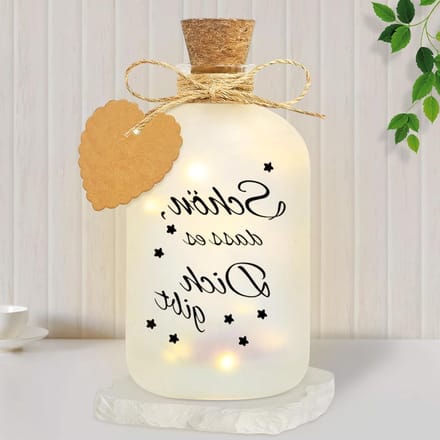 Fleslicht met tekst - Decoratieve verlichting - Sfeer creëren - Met inspirerende spreuken - 2 meter - Warm wit