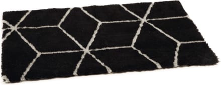 Beeztees Eco Vetbed Bench Qub Zwart/Grijs 121 cm - Hond