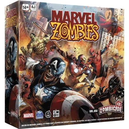 Figurine Cool Mini Or Not Zombicide : Marvel Zombies (Undead Avengers)