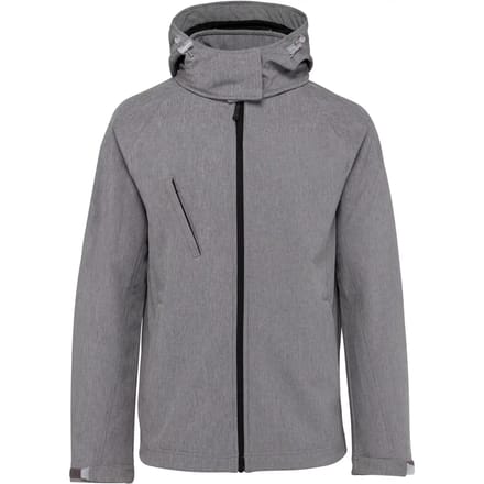 Kariban Dames softshell jas met afneembare capuchon K414 - Marl Grey - L