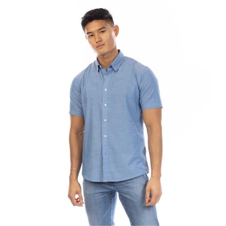 Peter Werth Herenslaapshirt (Indigo)