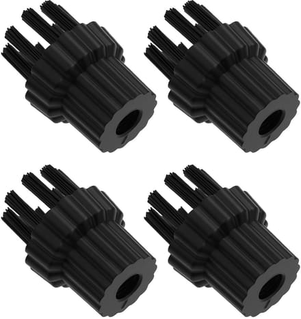 Dailygoods - Set van 4 Nylon Borstels voor H20 X5 Stoomdweilen