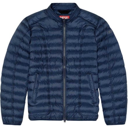 Diesel Unisex Volwassen Gequilte Jas (Blauw)