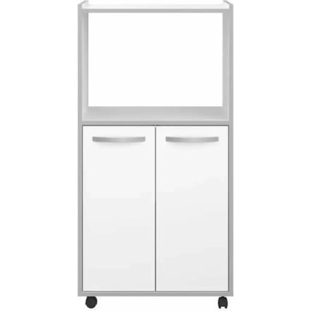 Bijzetkastje van melamine, chroom BigBuy Home