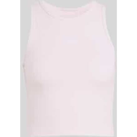 Slim fit top van ribtricot