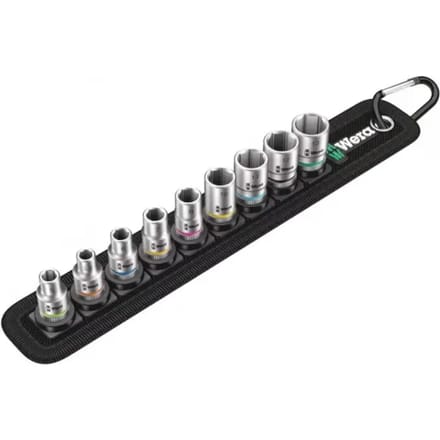 Wera Belt A 4 Zyklop Steckschlüsseleinsatz-Satz 1/4""