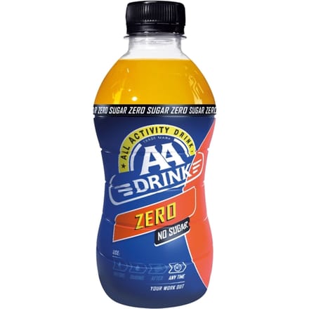 AA Drink zero suikervrij petfles 330ml