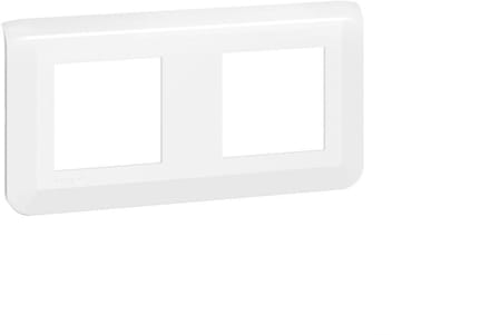 Afdekplaat - Wieldop - Modules Plaatsen - Horizontale Configuratie - 2 x 2 modules - Wit