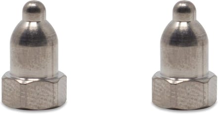 Korte Titanium Contactpunten voor Honden Training Halsbanden - 5/8"