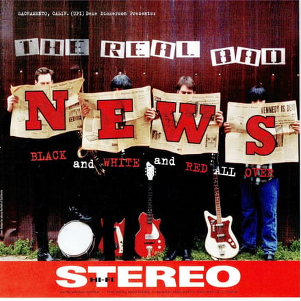 The Real Bad News - Black & White & Red All Over (CD)