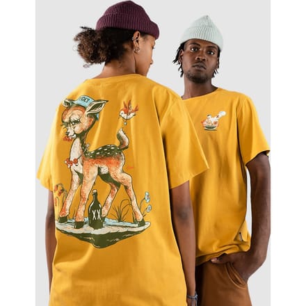 The Dudes Bamby T-Shirt geel