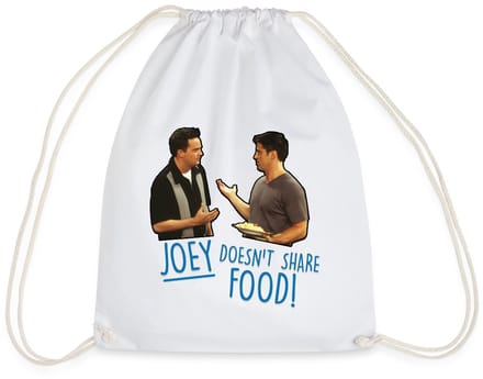 Friends Joey Doesn't Share Food Chandler Gymtas