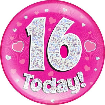 Oaktree - Mega Button 16 today Roze