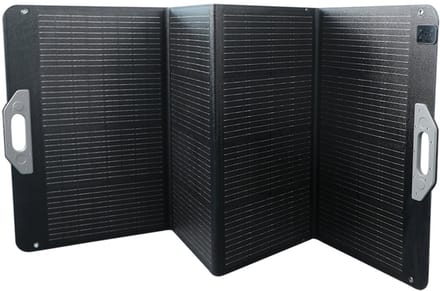Opvouwbaar zonnepaneel, 200 watt, zwart