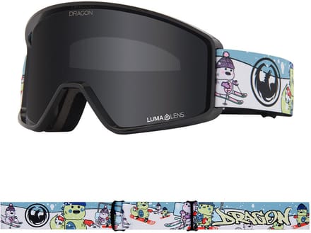 Dragon Alliance DXT OTG Jeugd Skibril - Powday/Dark Smoke