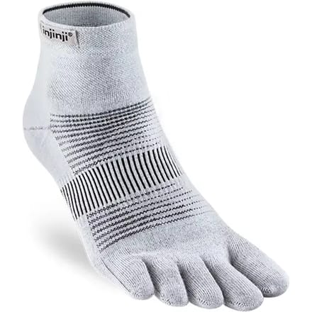 INJINJI | Run Mini-Crew Coolmax Grijs (Maat - M) | Teensokken