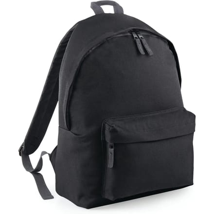 Maxi Fashion Backpack/Rugzak BagBase - 22 Liter Black