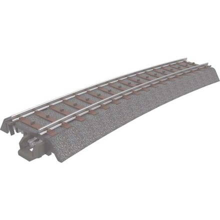 H0 Märklin C-rails (met ballastbed) 24315 Gebogen rails 6 stuk(s)